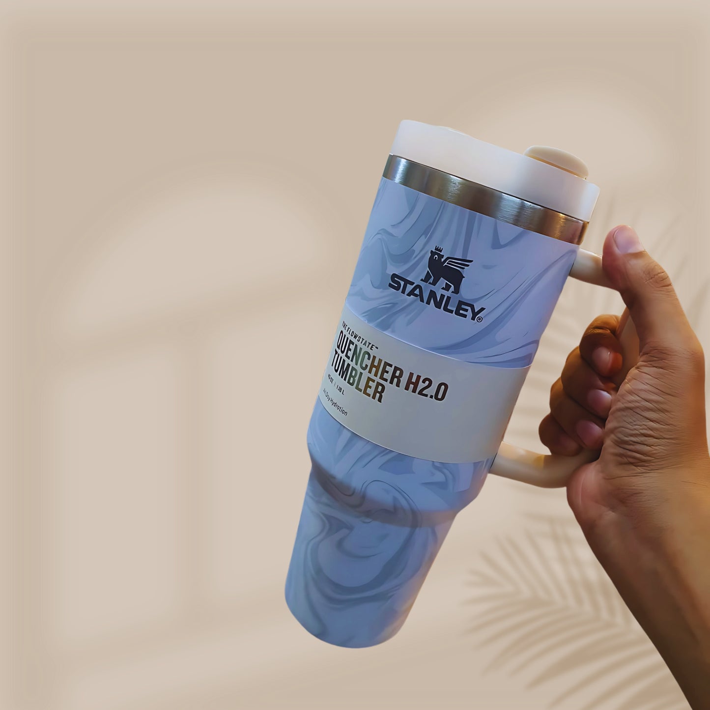 Stanley Tumbler – Vibrant Marble Series (40oz – 5-Piece Multi-Color Set – Premium Inspired Edition)