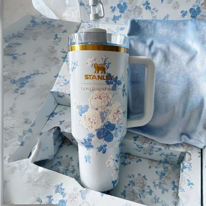 Stanley Tumbler – Lavender Petal (40oz - Limited Edition - Premium Inspired - Gift Box)
