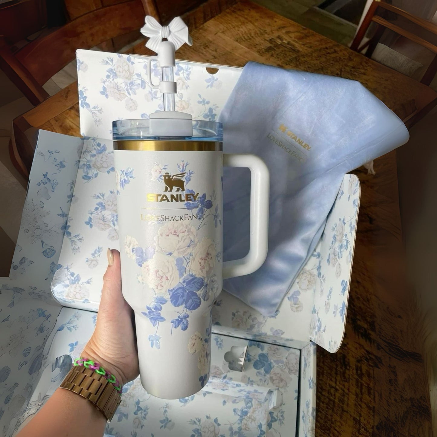 Stanley Tumbler – Lavender Petal (40oz - Limited Edition - Premium Inspired - Gift Box)