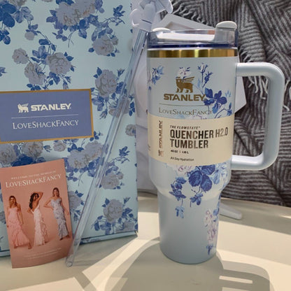 Stanley Tumbler – Lavender Petal (40oz - Limited Edition - Premium Inspired - Gift Box)