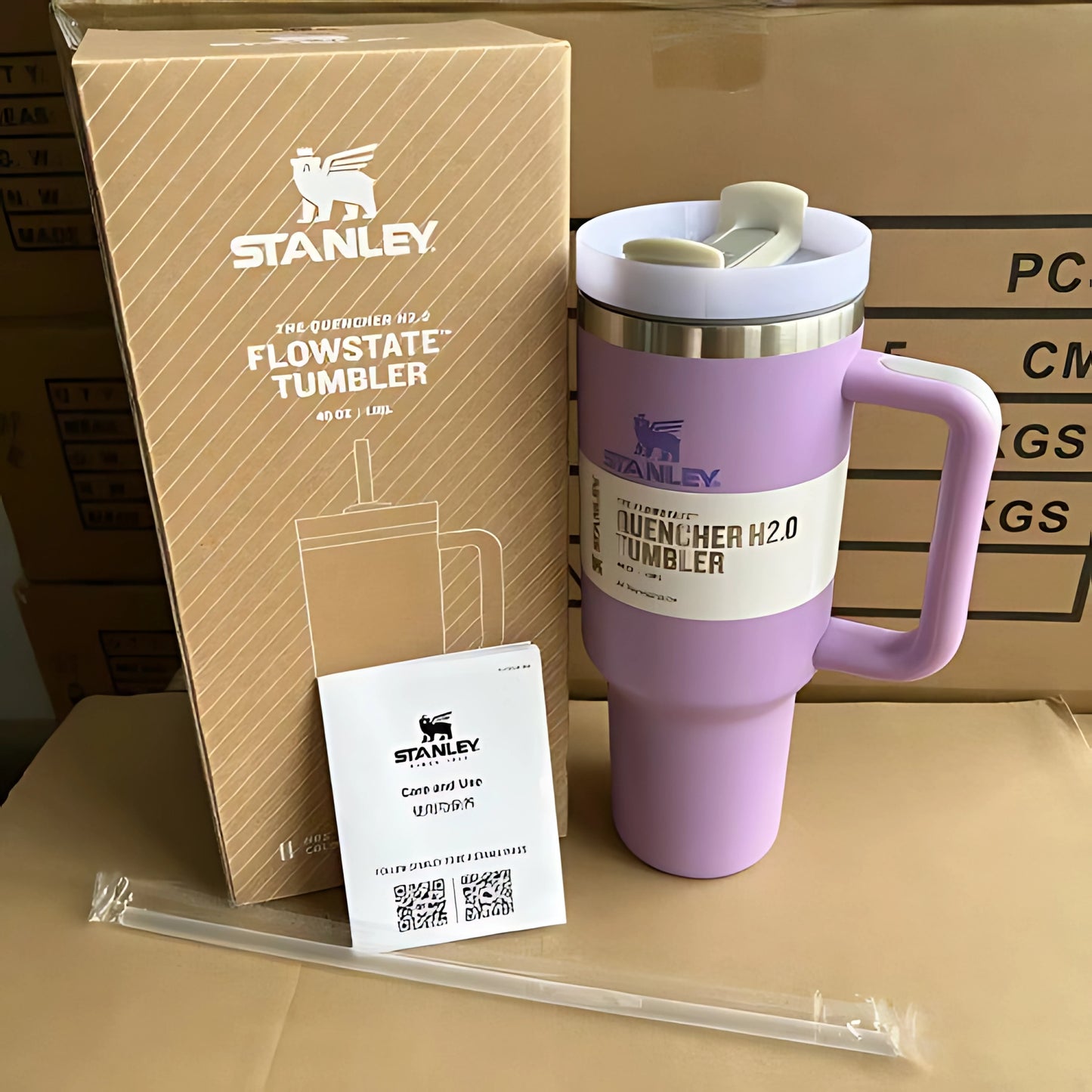 Stanley Tumbler – Vibrant Collection Bloom (40oz - Multi-Color Set - Premium Inspired Edition)