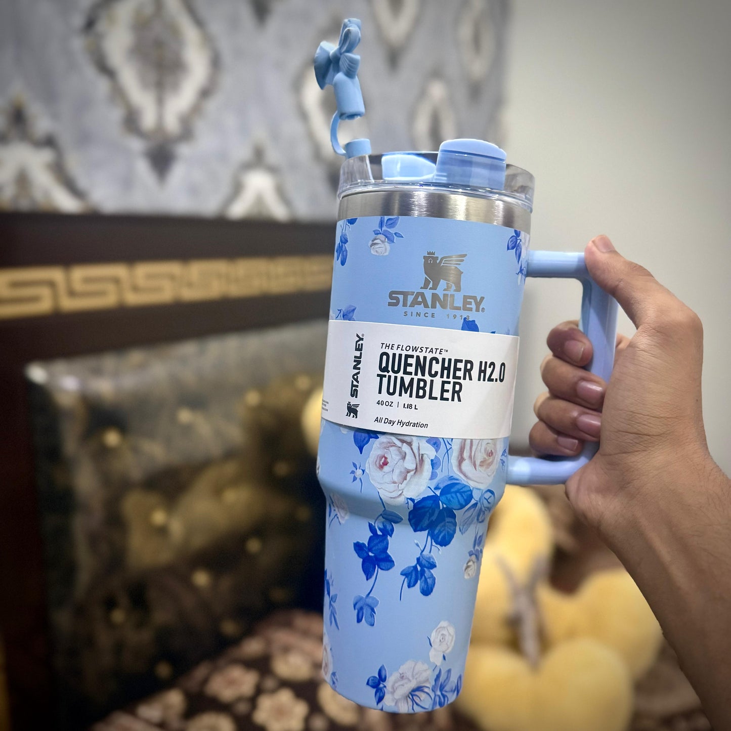 Stanley Tumbler – Lavender Petal (40oz - Limited Edition - Premium Inspired - Simple Box)