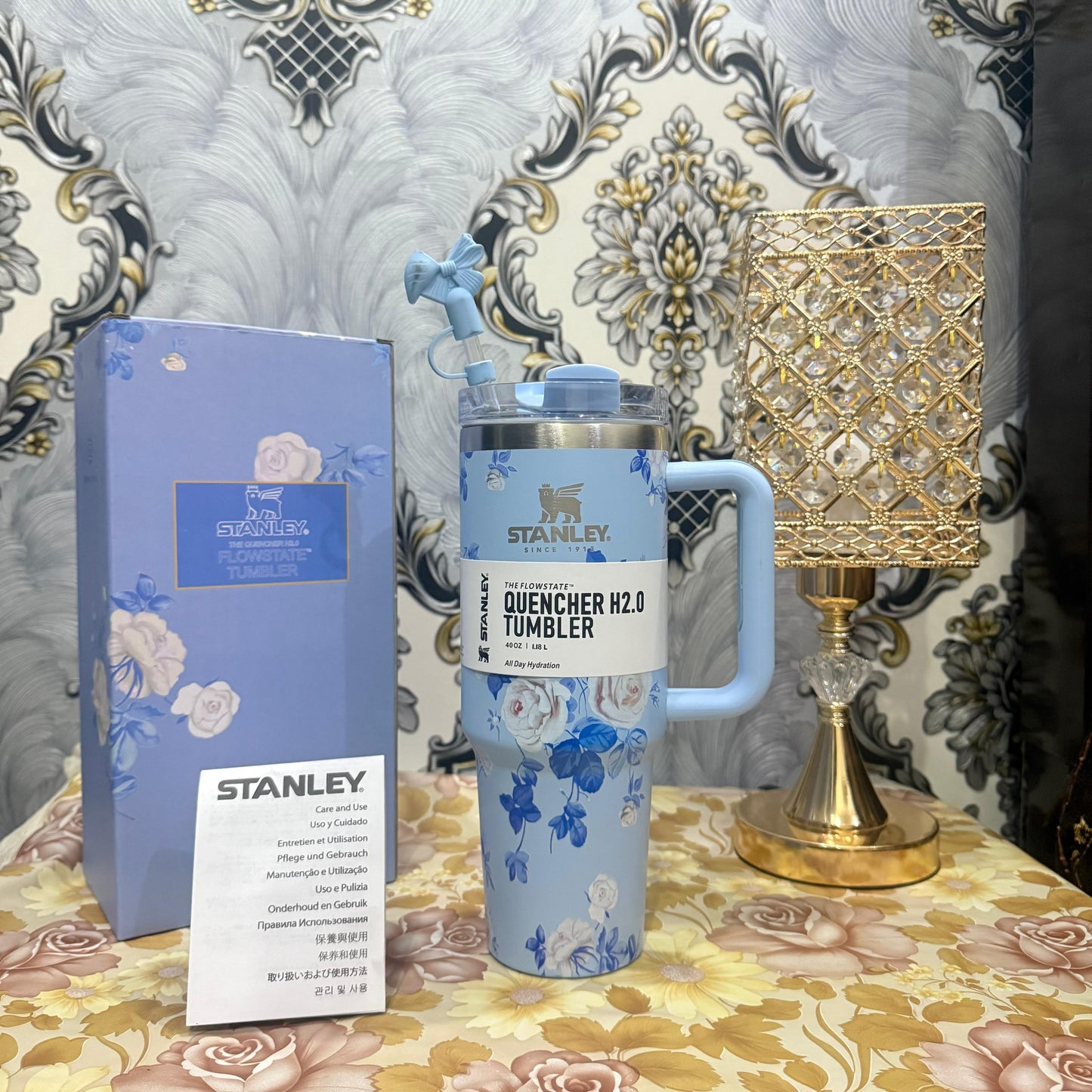 Stanley Tumbler – Lavender Petal (40oz - Limited Edition - Premium Inspired - Simple Box)