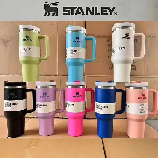 Stanley Tumbler – Vibrant Collection Bloom (40oz - Multi-Color Set - Premium Inspired Edition)